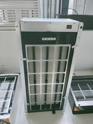 實拍回風口空氣消毒凈化器的空氣分析測試